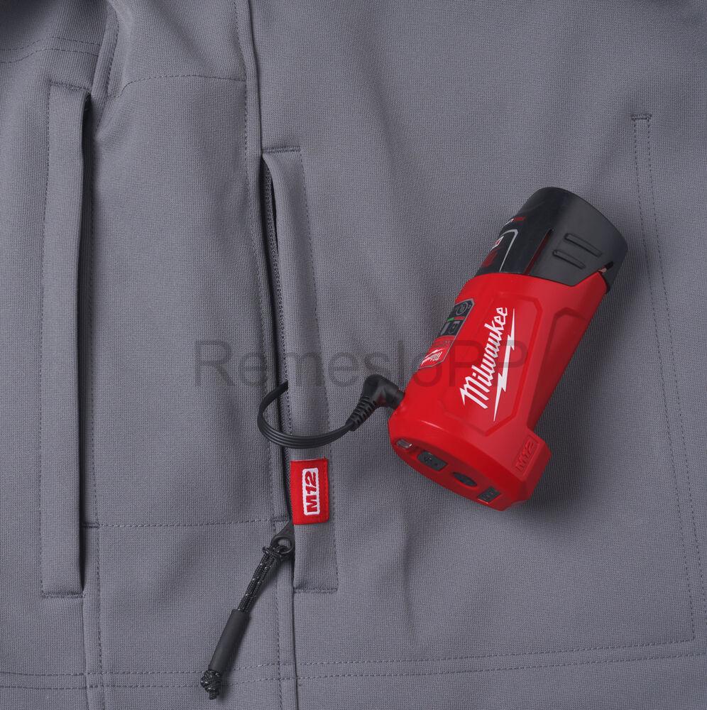 MILWAUKEE M12 HJ GREY5-0 veľ. XXXL