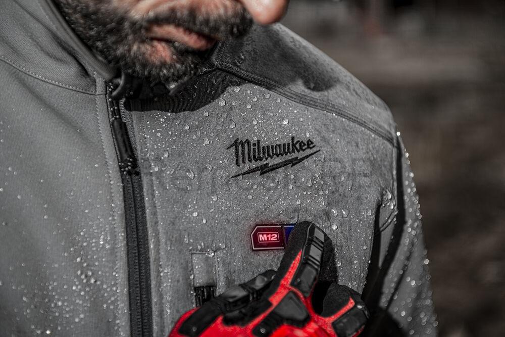 MILWAUKEE M12 HJ GREY5-0 veľ. XXXL