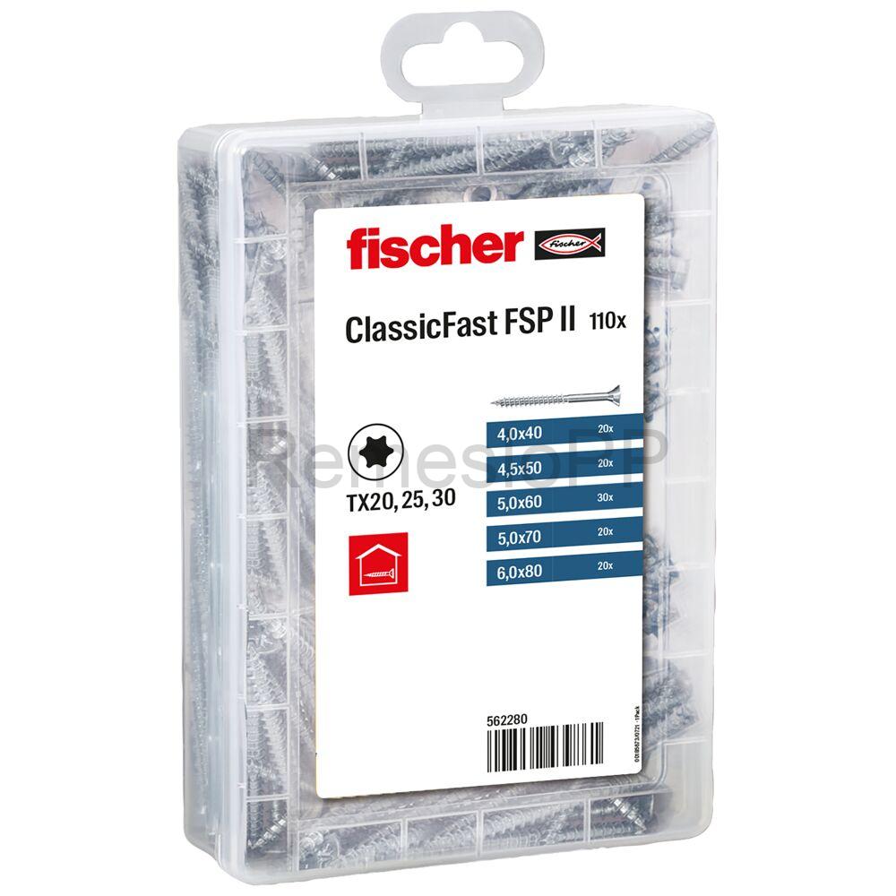 FISCHER PROFI-BOX  skrutky FSP II TX čiastočný závit