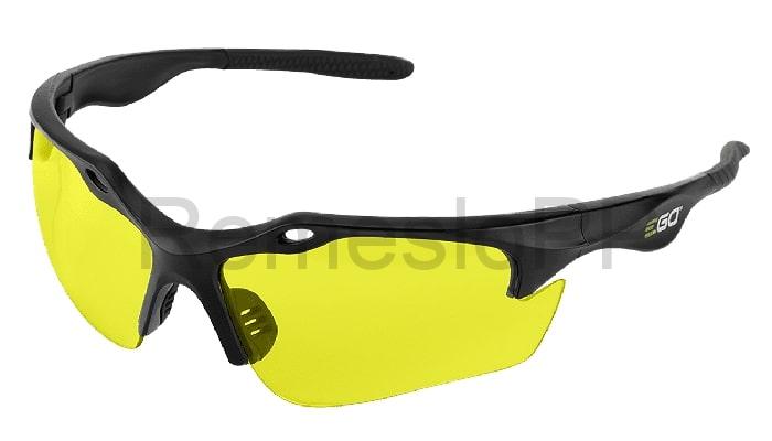EGO POWER+ Žlté ochranné okuliare