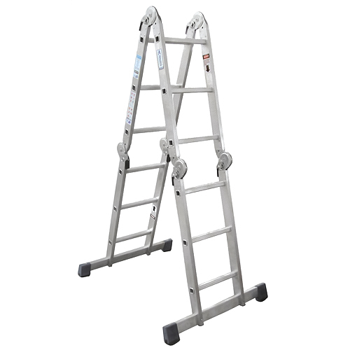 Hliníkový rebrík 4x3 multifunkční