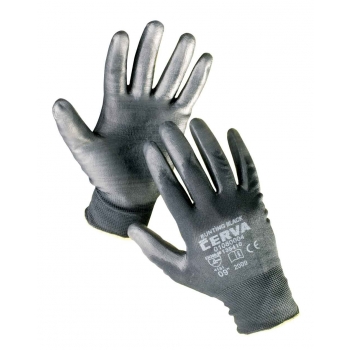 ČERVA pracovné rukavice BUNTING BLACK