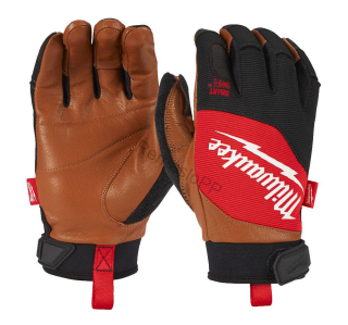MILWAUKEE kožené pracovné rukavice (hybridné)