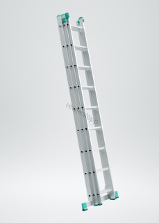 Rebrík ALVE 3-dielny 3x8 priečok